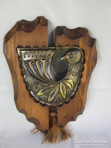 Craftsman bird wall decoration