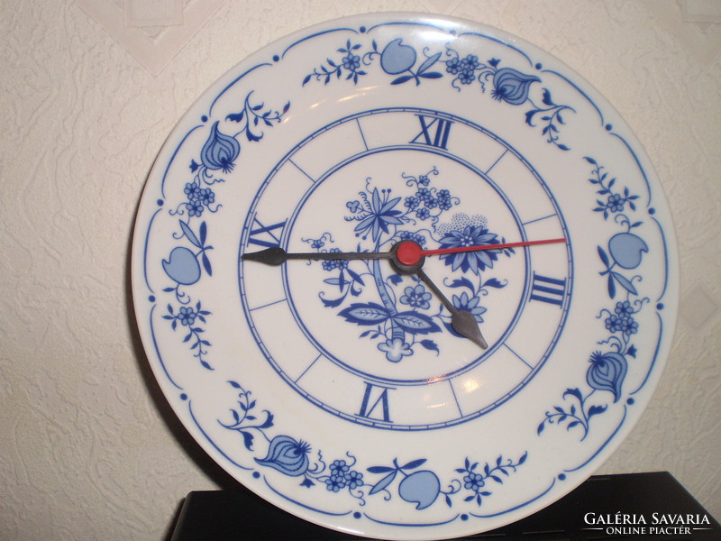 Old porcelain wall clock