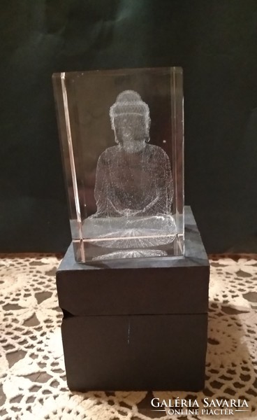 Gyűjteményből lézer gravírozott Buddha, ajánljon!
