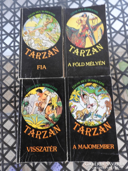 Edgar Rice Burroughs _ Tarzan sorozat kötetei