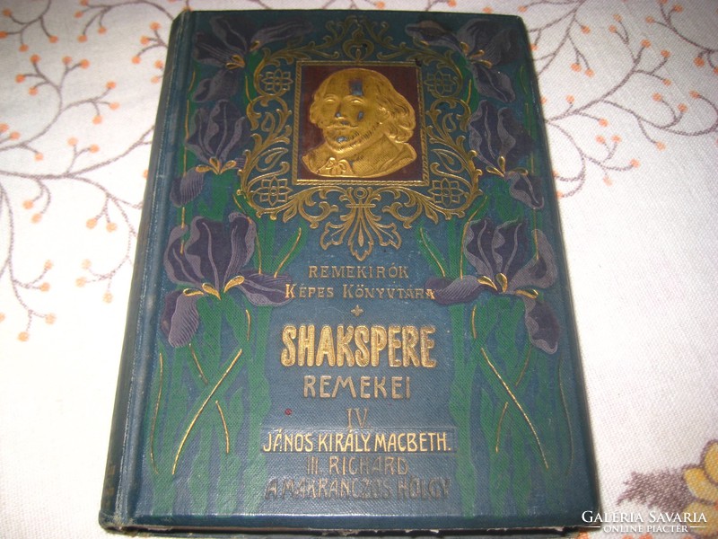 Shakespeare  Remekei  / Remekírók  Képes  Könyvtára / nagyon szép állapotban megmaradt  könyv