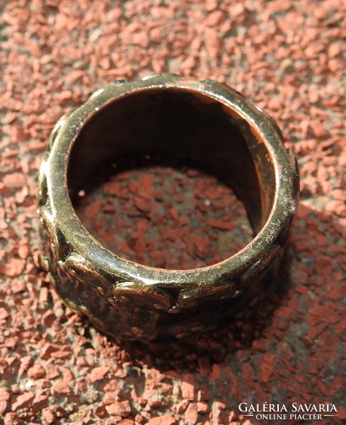 Különleges tűzzománc - fém gyűrű kollekció 