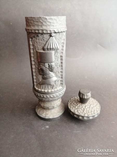 Rare oriental graphite (graphite vase) urn vase - ep