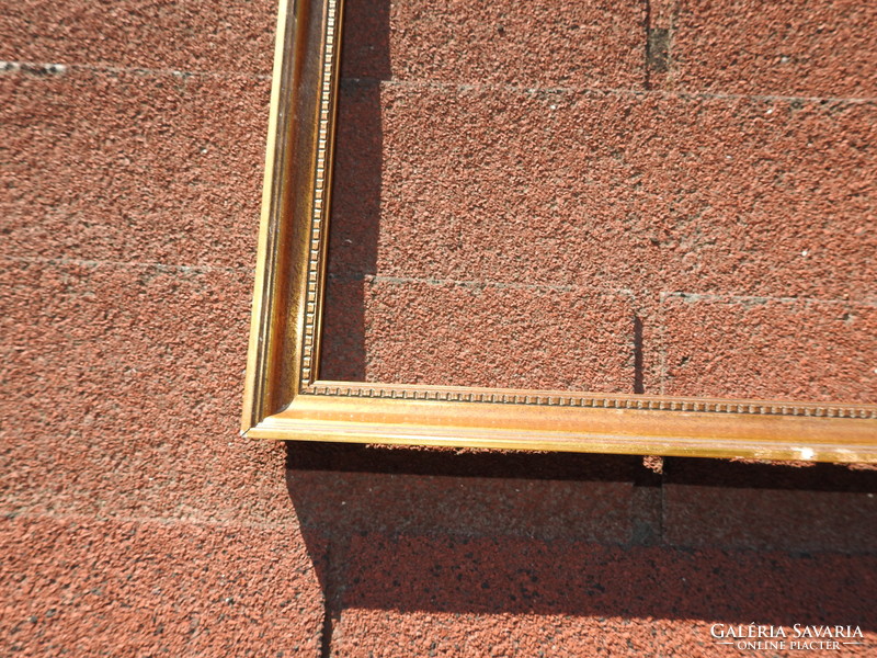 Old gilded wooden frame - mirror frame