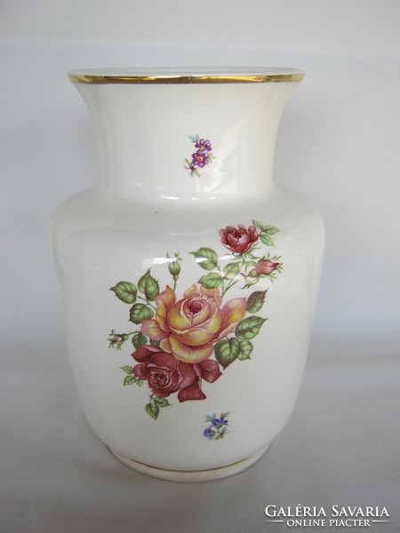 Granite ceramic rose vase