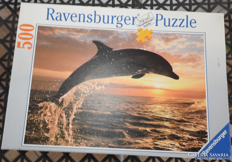 Ravensburger 500 piece puzzle - dolphin