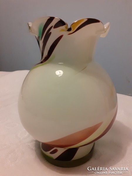 Muranoi?, or Murano-style bay vase