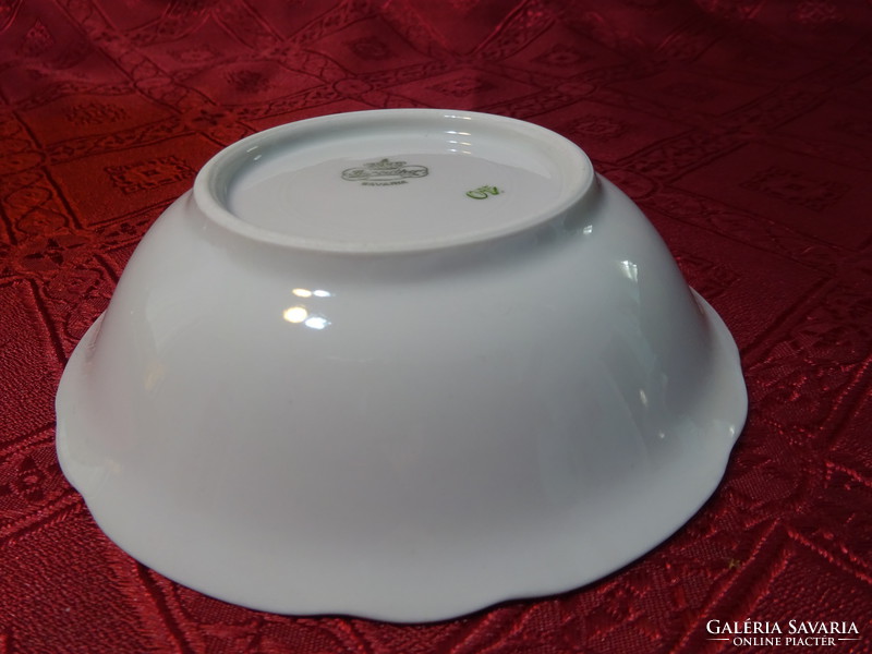 Bareuther bavaria German quality porcelain pickle bowl, diameter 13 cm. He has!