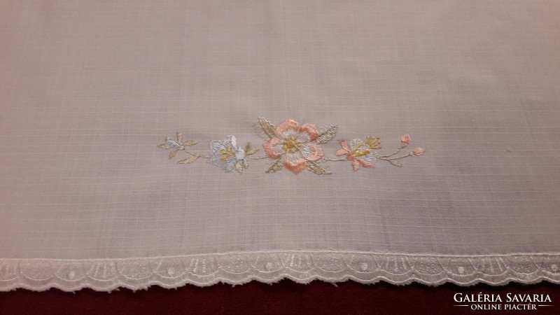 Tablecloth sale 70% discount on embroidered linen table runner