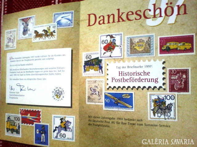 Bélyegnap 1997 Stamp Day