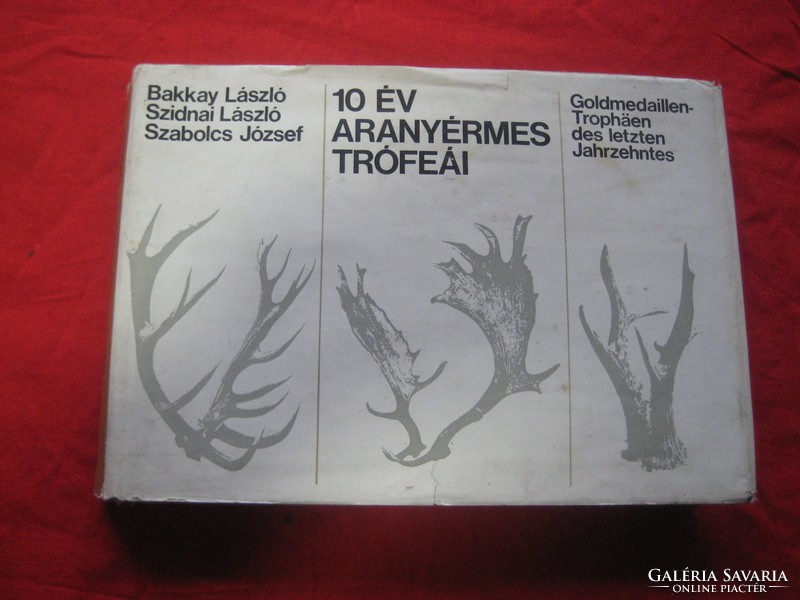 10 Years, 1960 - 1969, gold medal trophies, for hunters, hunting professionals!!