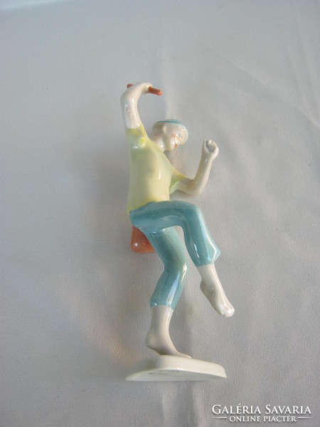 Drasche Kőbányai porcelán táncoló fiú