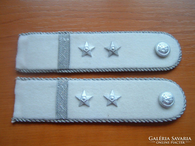 Mn white staff sergeant shoulder strap sewing rank # + zs
