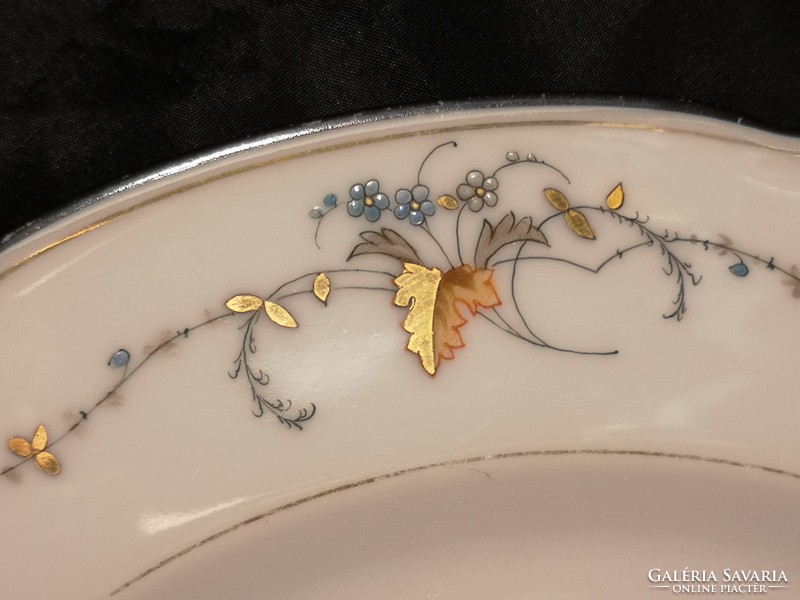 Antik, biedermeier porcelán lapos tányérok