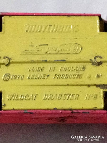 Matchbox.superfrast Wildcat Dragter 1970.