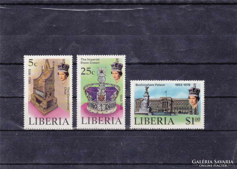 Libéria emlékbélyeg-sor 1978