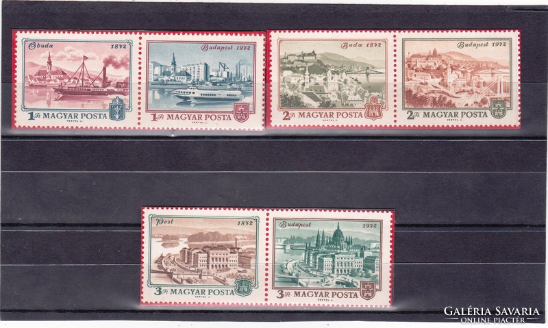 Hungary commemorative stamps full-set 1972