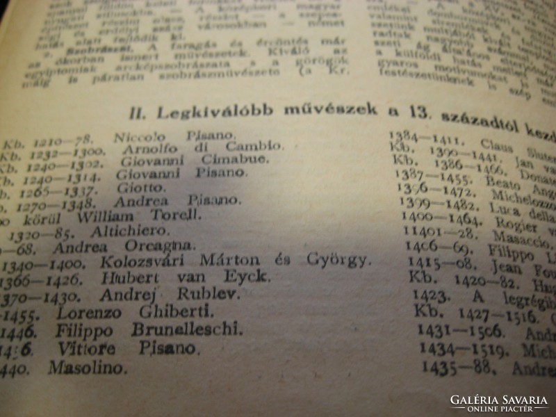 GENIUS  , tudományos  , kis lexikon  1931  , lapjai meg vannak , borítója hiányzik