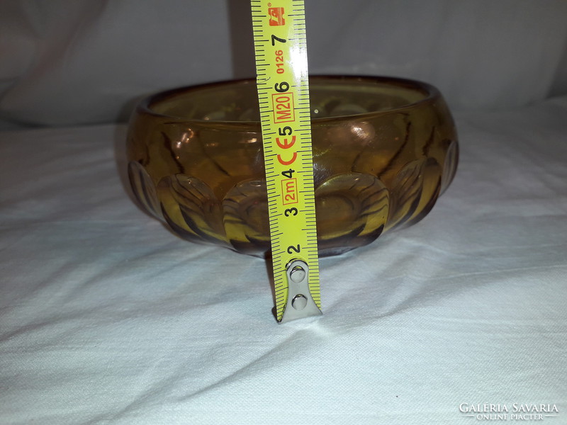 Marked Walther glass bonbonier candy dispenser without lid