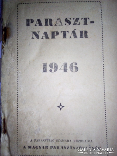 Magyar Parasztszövetség Naptára 1946