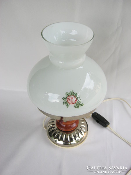 Retro glass table lamp
