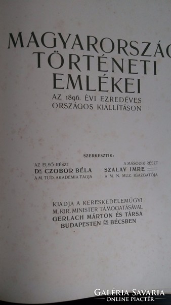 Czobor Béla, Dr./Szalay Imre: Magyarország műkincsei I-II.