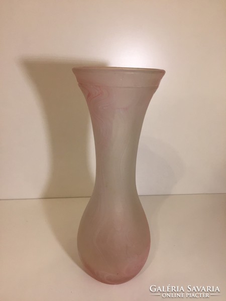 Jelzett opálüveg váza a Herner műhelyből (16)
