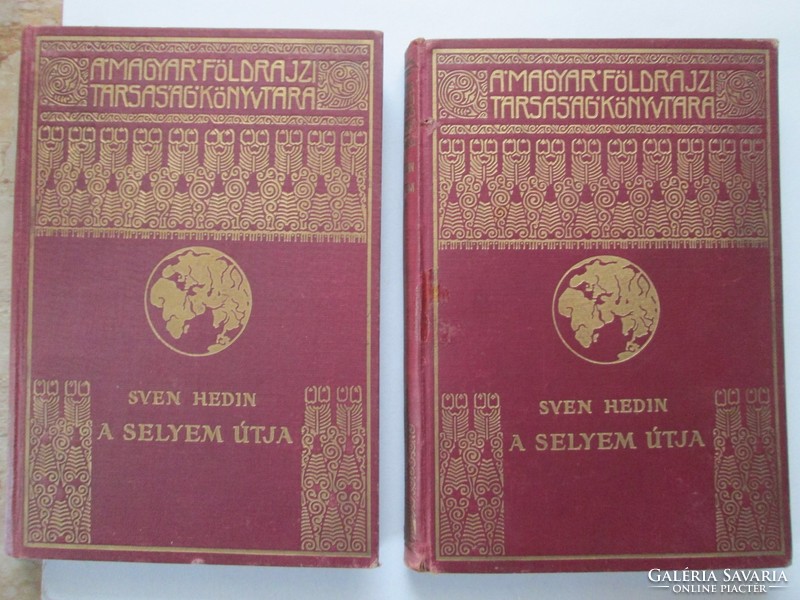 Sven Hedin A selyem útja I-II. kötet AKCIÓ