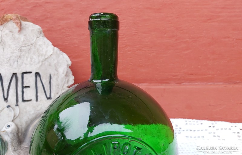 Kann Lipót és Fia Budapest üveg, palack, Gyűjtői darab 