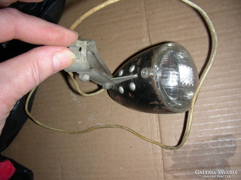 Old bicycle lamp
