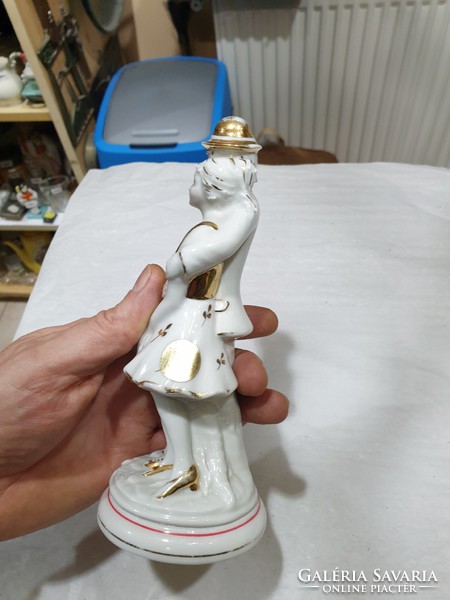 Régi olasz porcelán figura 
