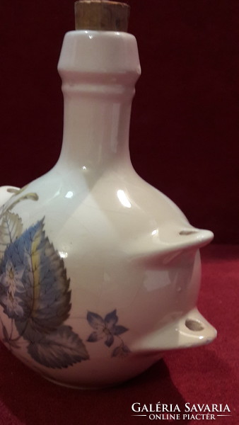 Antique table olive oil holder ceramic
