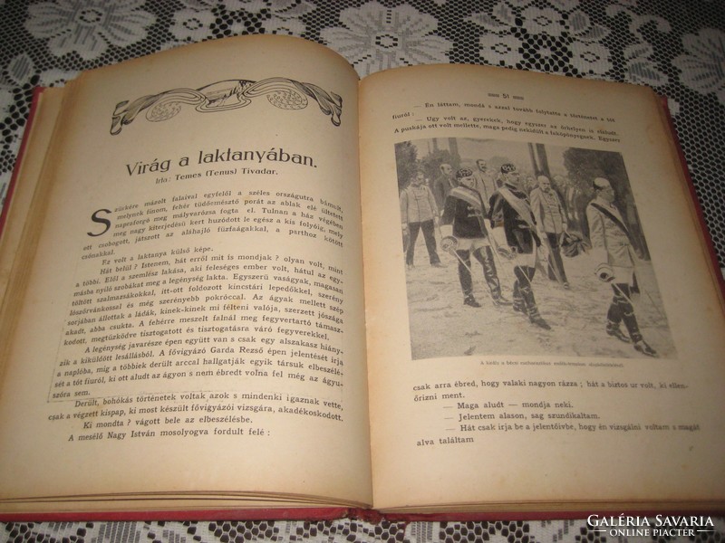 A Budapest Album Naptára   1914 .szerk. Gara J.  20 x 26 cm , 170 oldalon