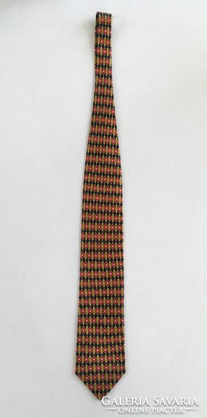 Hibátlan állapotú Como House Italy retro, vintage selyem nyakkendő