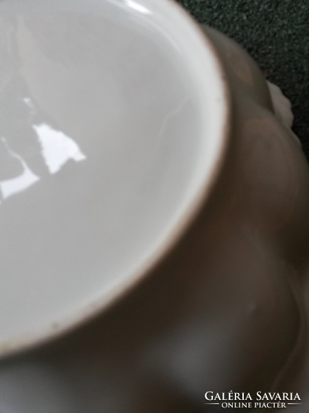 Beautiful large earthenware bowl 27 cm