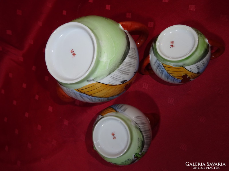 Japanese porcelain, coffee set for two people, 9 pieces. He has!