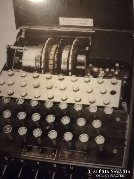 Német náci ss birodalmi Enigma fénykép