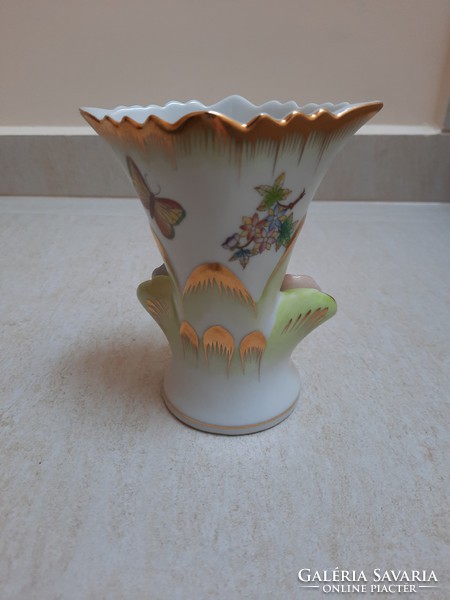 Herend Victoria patterned porcelain vase vbo