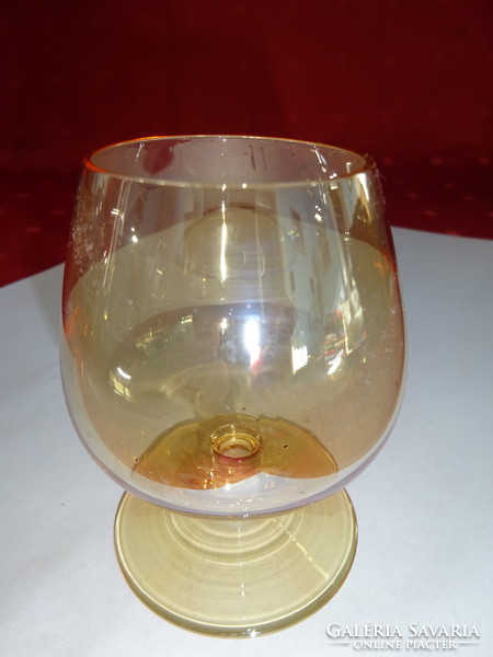 Champagne colored liqueur glass, 5 pieces for sale. Its height is 8 cm. He has!