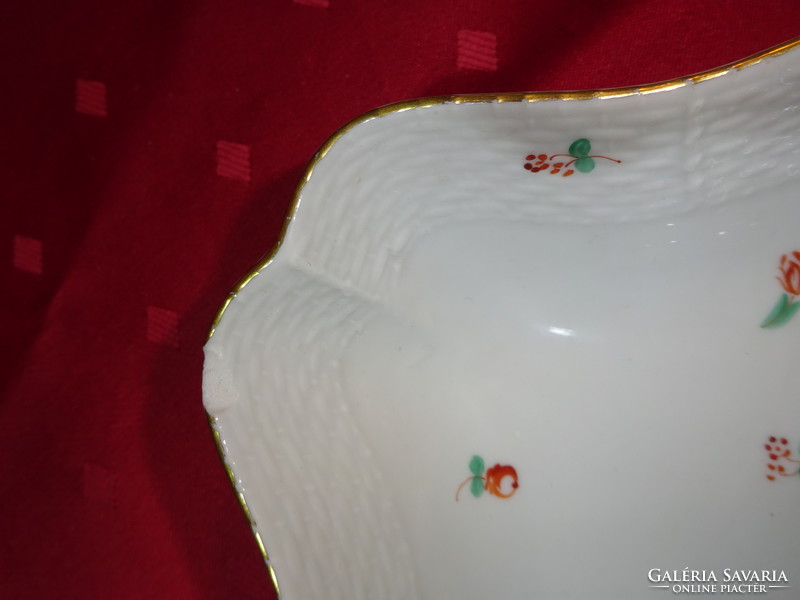 Herend porcelain, antique, 12 grains. Petit fleurs héderváry patterned tableware. It flies for free. He has.