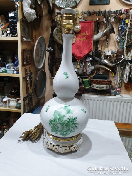 Herend porcelain lamp