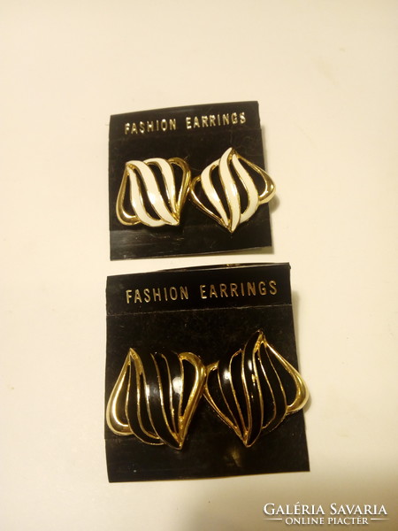 Earrings with enamel (294)