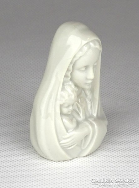 1D178 Mária gyermekével Metzler - Ortloff porcelán figura 6 cm