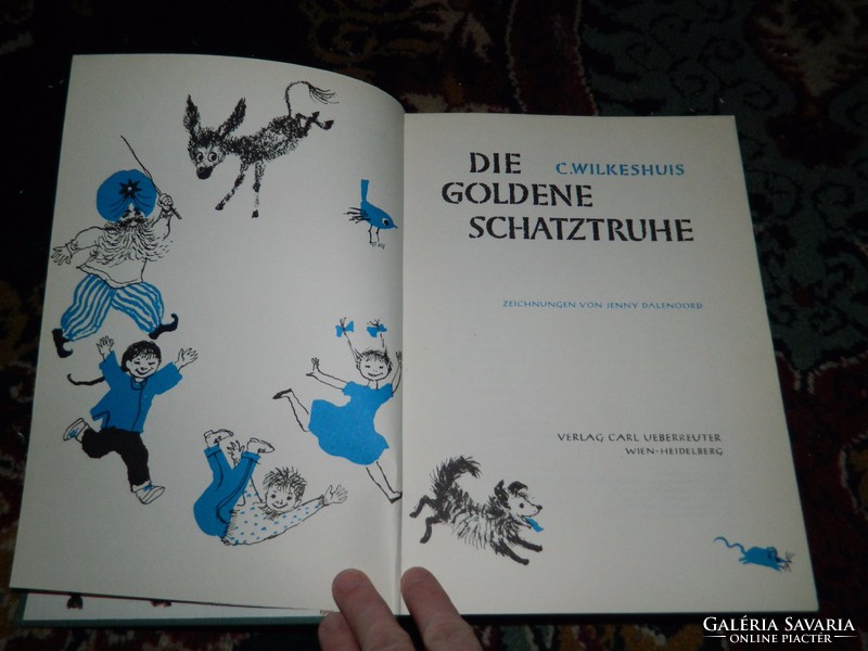 Die Goldene Schatztruhe - német nyelvű mesekönyv
