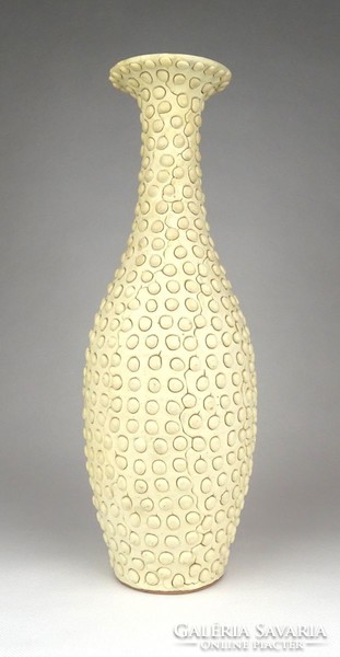 1D245 Különleges mid century kerámia váza 29 cm