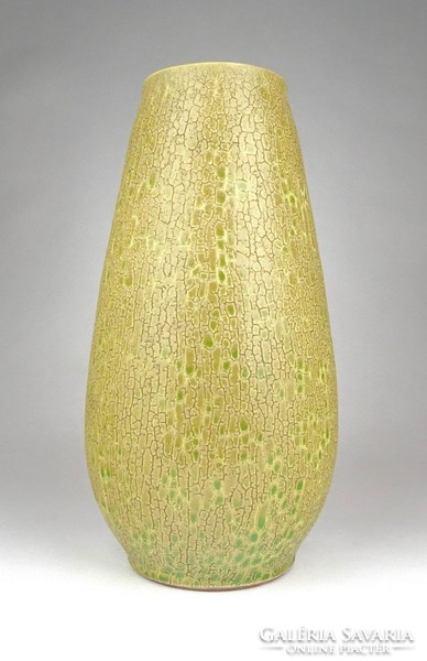 1D249 Retro repesztett mázas kerámia váza 26.5 cm