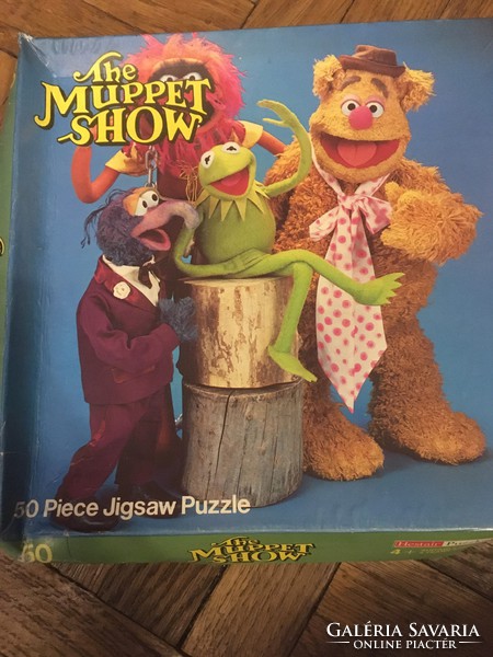 Angol (Heister) The Muppet Show Puzzle 1978-ból