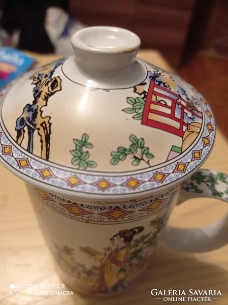 Sold out!! Oriental geisha tea mug