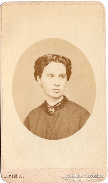 Andreánszky Laura (1833-1917) Divald fotó 1868