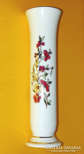 Rose vase by Zsolnay, hand-painted, limited edition